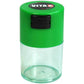Vitavac Vacuum Sealed Container - Green &amp; Clear image