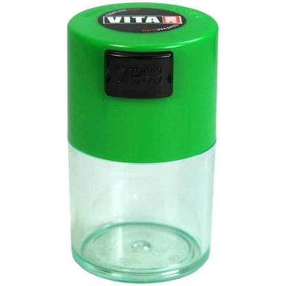 Vitavac Vacuum Sealed Container - Green &amp; Clear image
