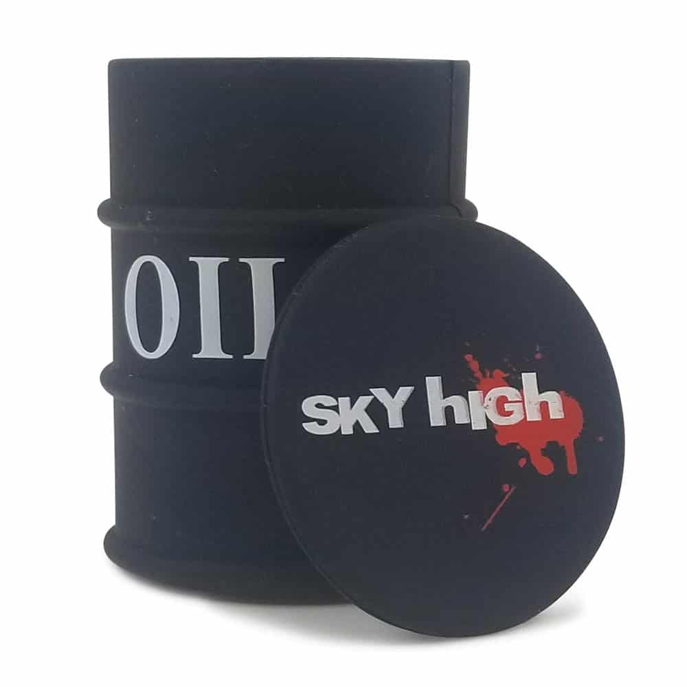 Sky High Silicone Oil Barrel - Black, Small image