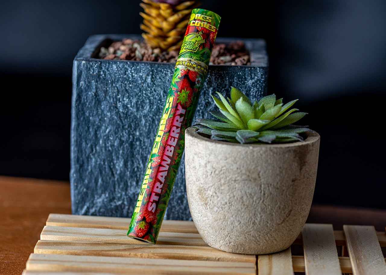 Cyclones Hemp Pre-Rolled Cones - Strawberry