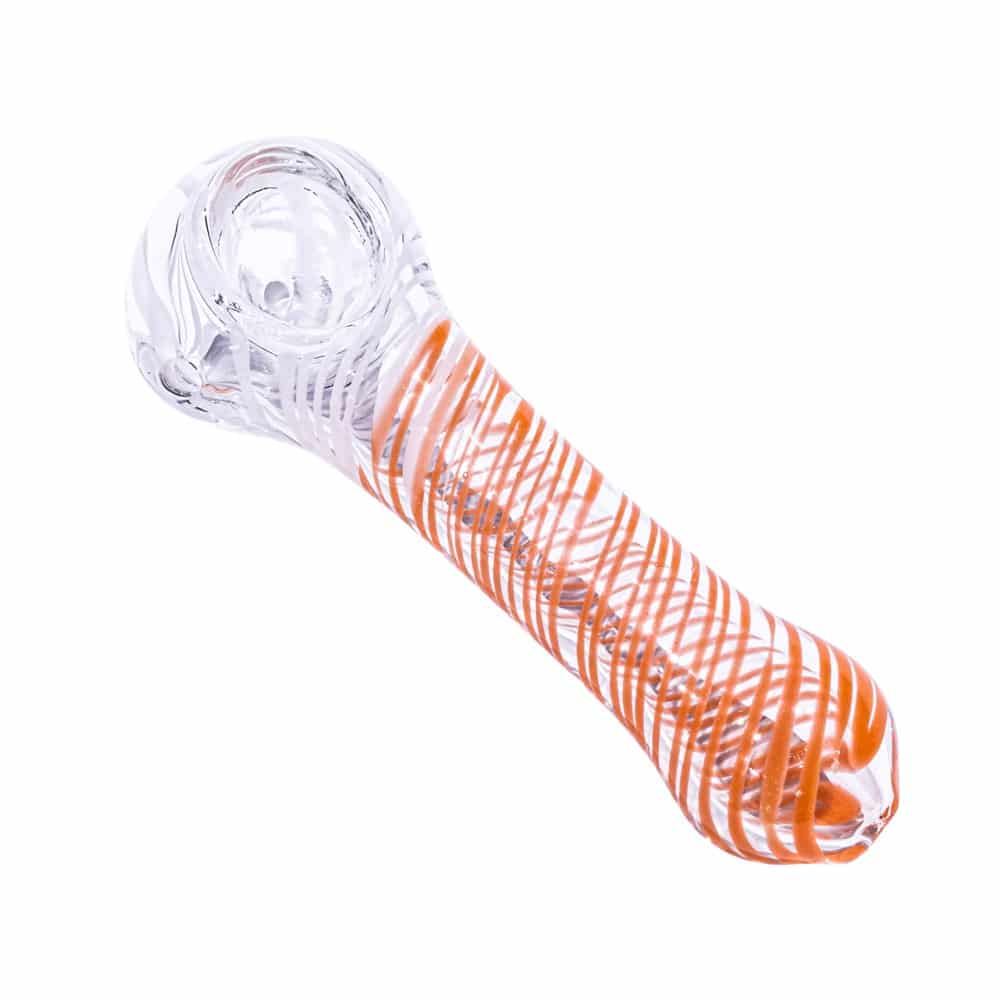 4" Glass Spoon Pipe image 9