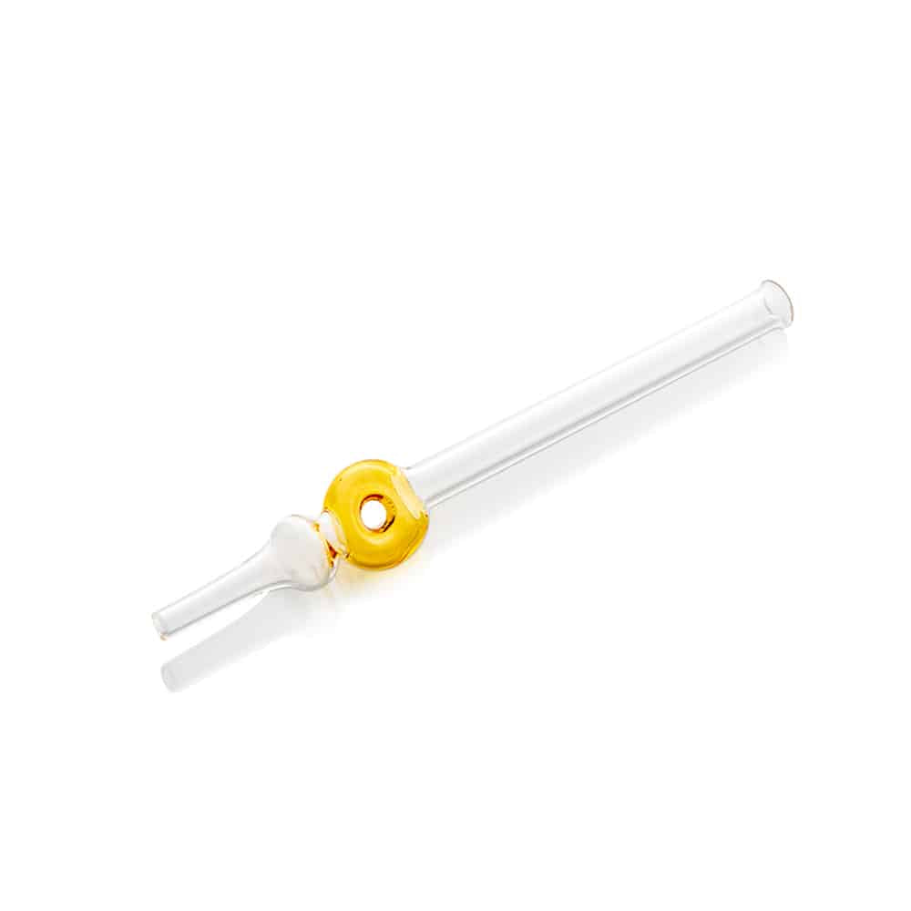 8" Color Accent Donut Glass Nectar Collector image 3