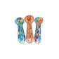 4.5" Silver Fumed Rod Spoon Pipe image 0