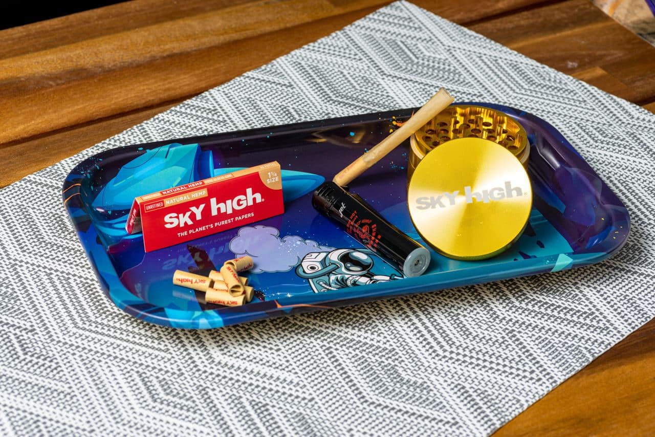 Hoverboarding Astronaut Rolling Tray image 5