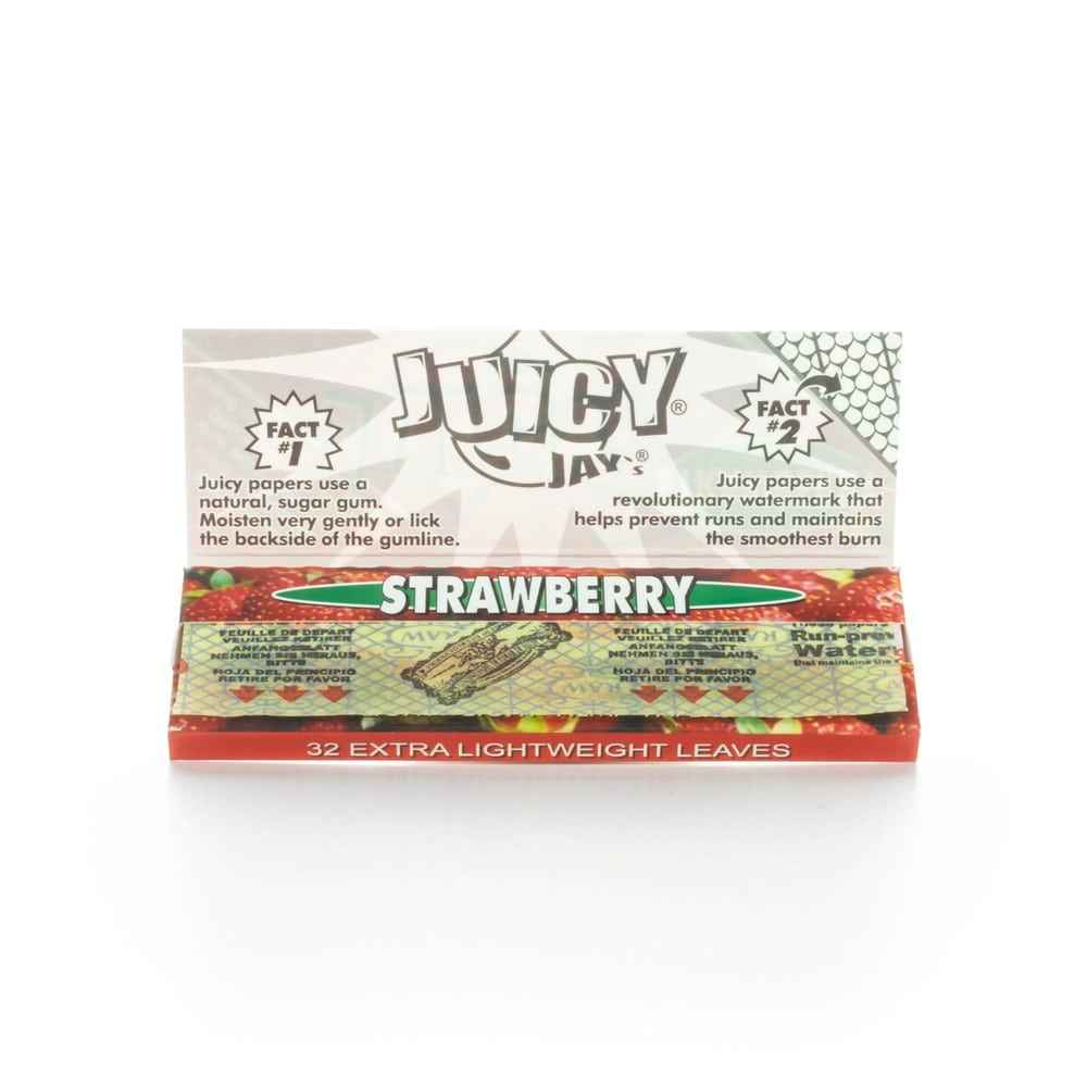 Juicy Jay's Rolling Papers - Strawberry - 1 1/4"
