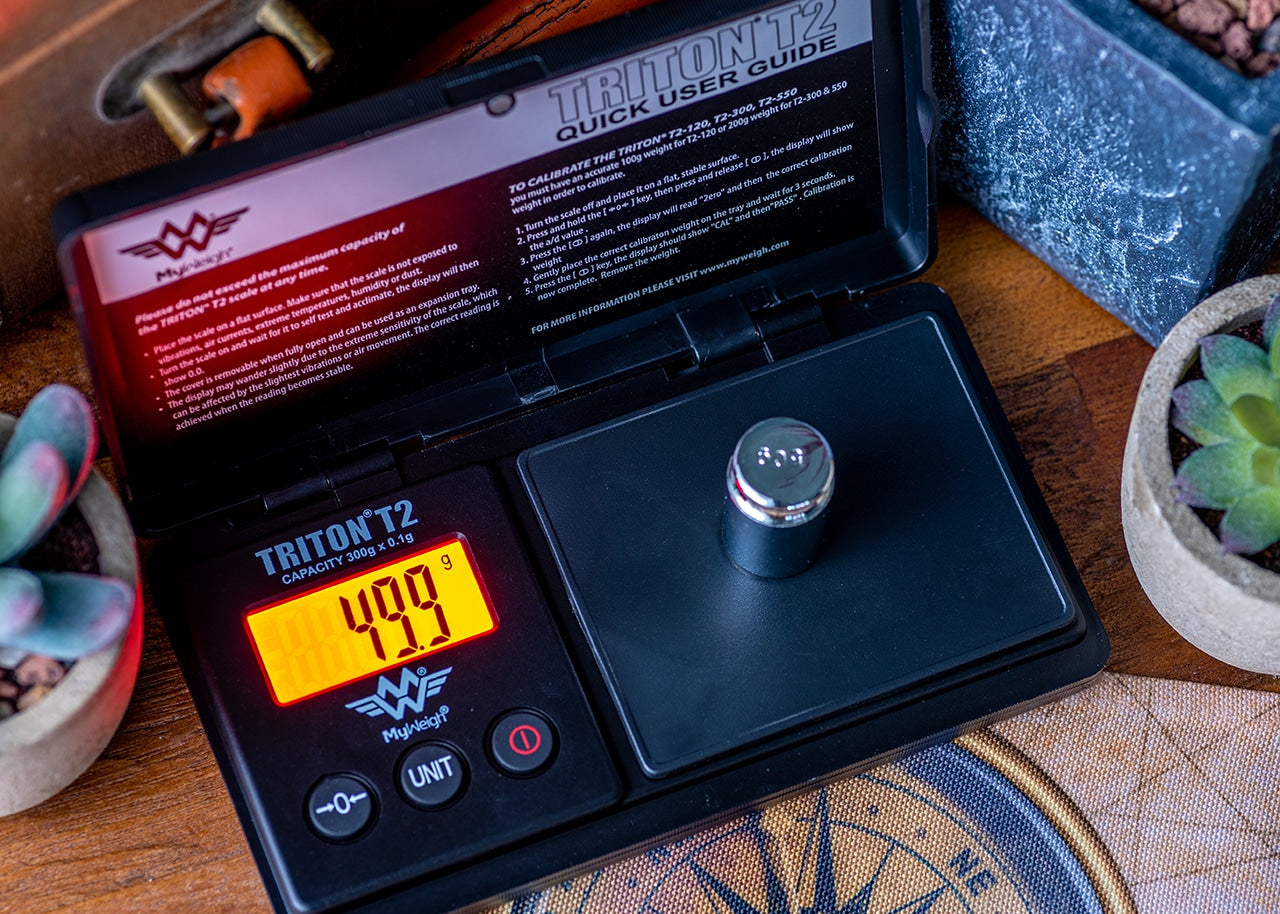 Triton T2-300 Digital Pocket Scale - 300g x 0.1g image 4