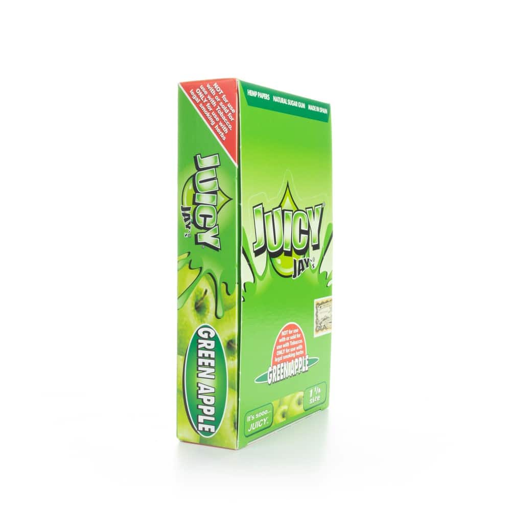 Juicy Jay's Rolling Papers - Green Apple - 1 1/4" image 5