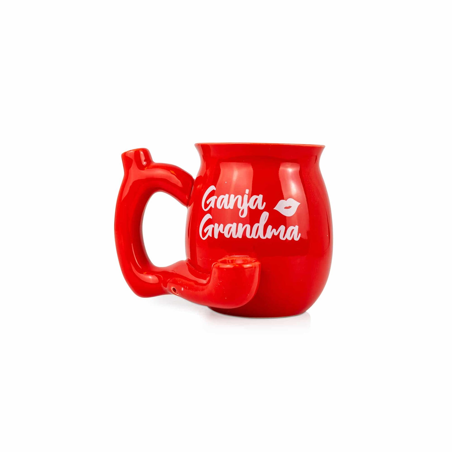 Ceramic Coffee Mug Pipe - 10.5oz Ganja Grandma image 0