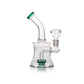 6.5" Circ Perc Bubbler Rig - Green image