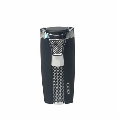 Zico Torch ZD-21N Adjustable Dual Jet Flame Lighter - Black image