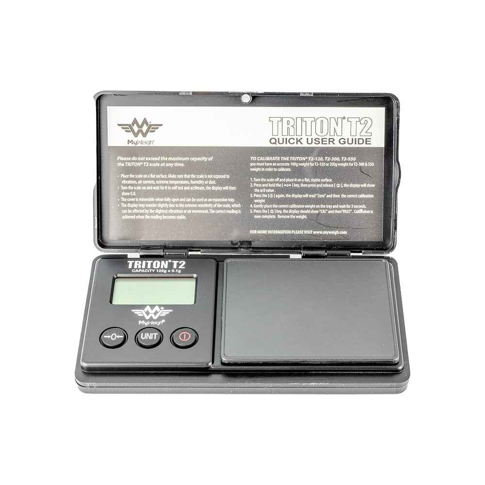 Triton T2-120 Digital Pocket Scale - 120g x 0.1g