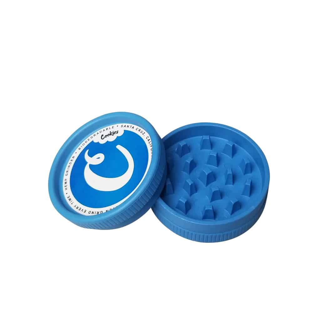Santa Cruz Shredder x Cookies 2-Piece Hemp Grinder - Blue image