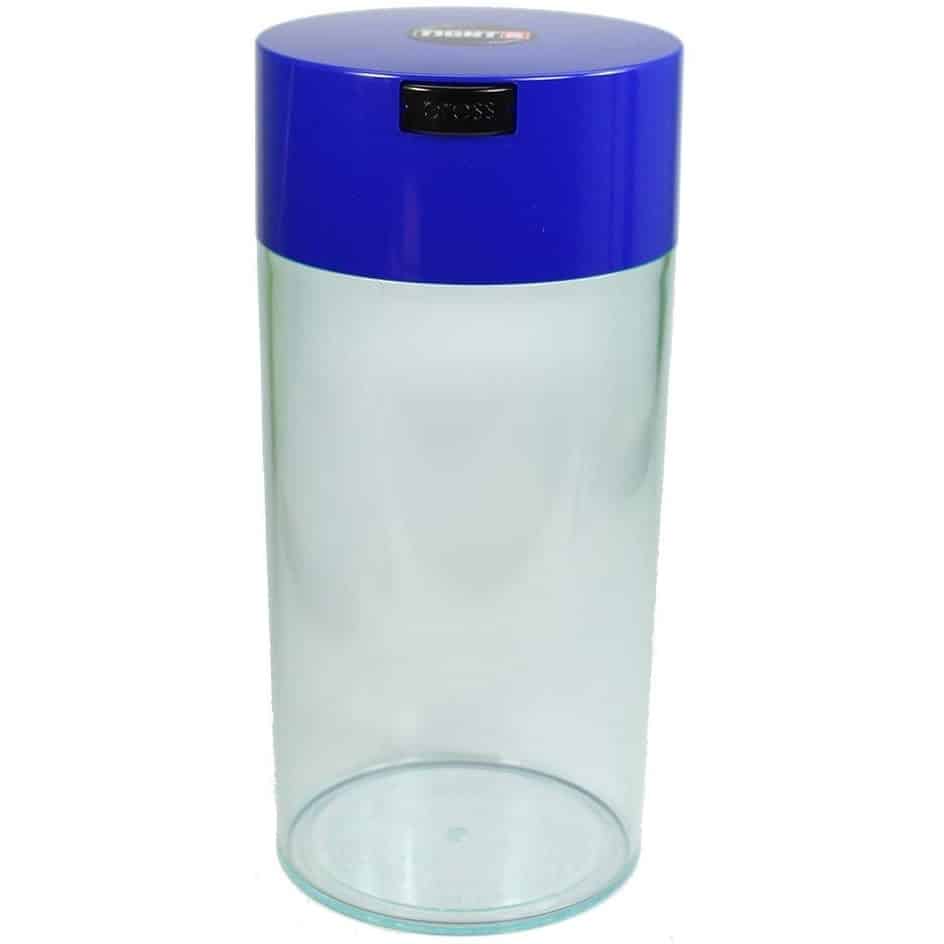 Tightvac 24oz Vacuum Sealed Container - Dark Blue &amp; Clear image