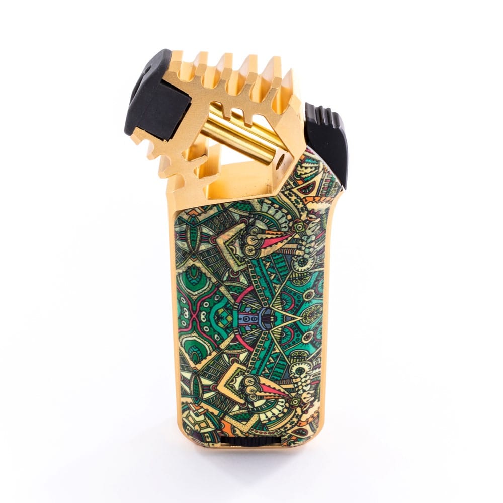 Scorch Torch X-Series Raptor - Single Jet Flame Lighter - Gold image