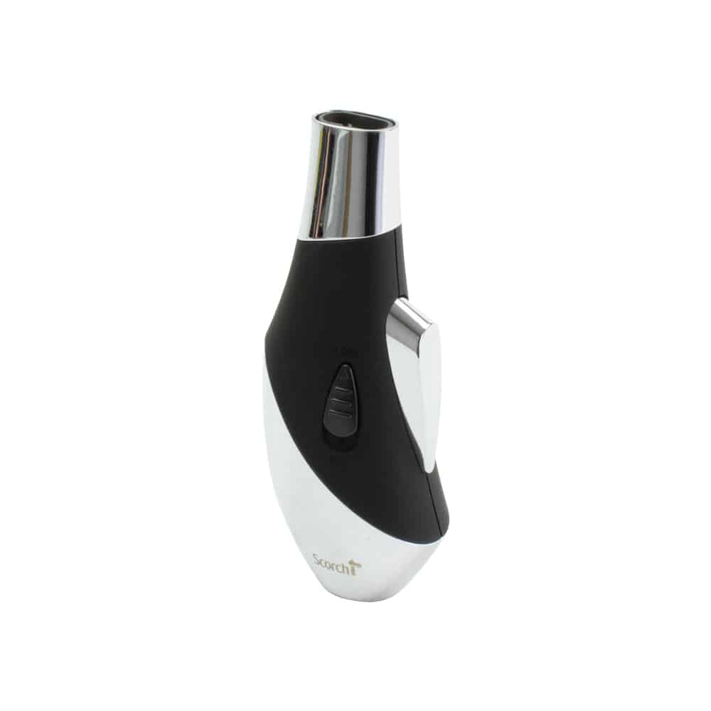Scorch Torch Easy Grip - Double Jet Flame Lighter - Silver image
