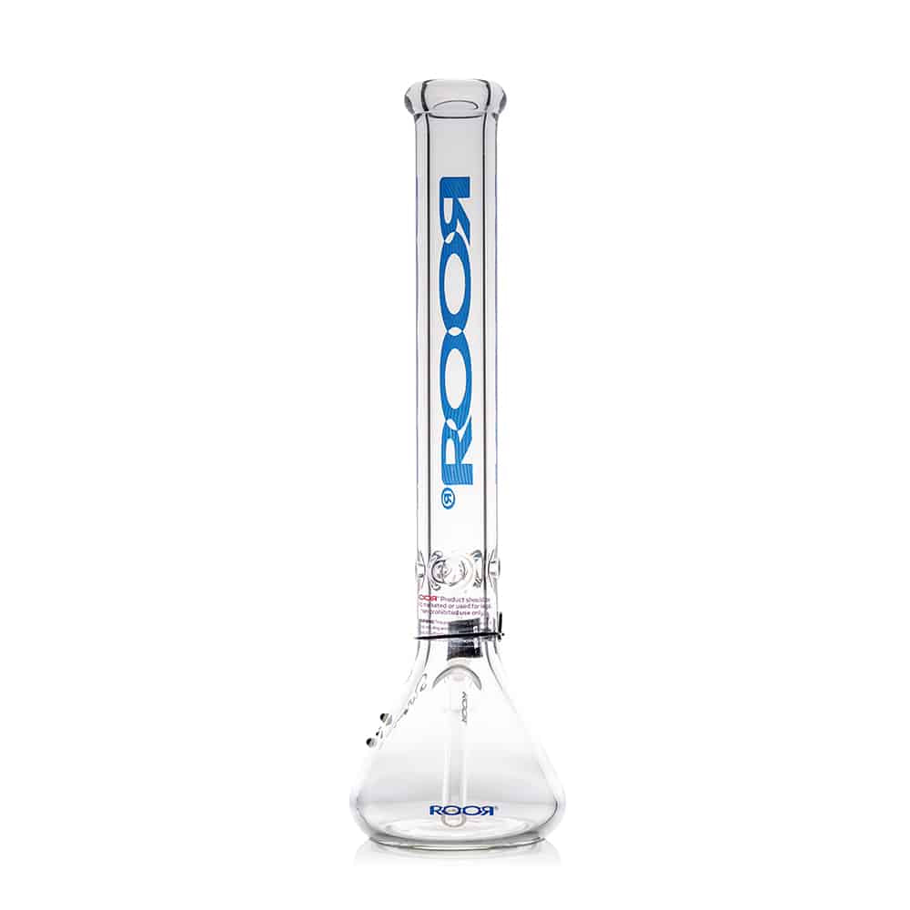 RooR 18" Beaker Bong - Blue image 3