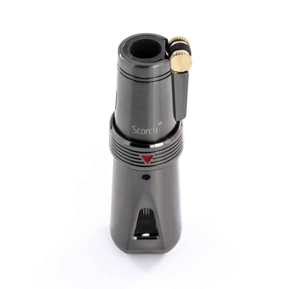 Scorch Torch Silo - Single Jet Flame Lighter - Gray image