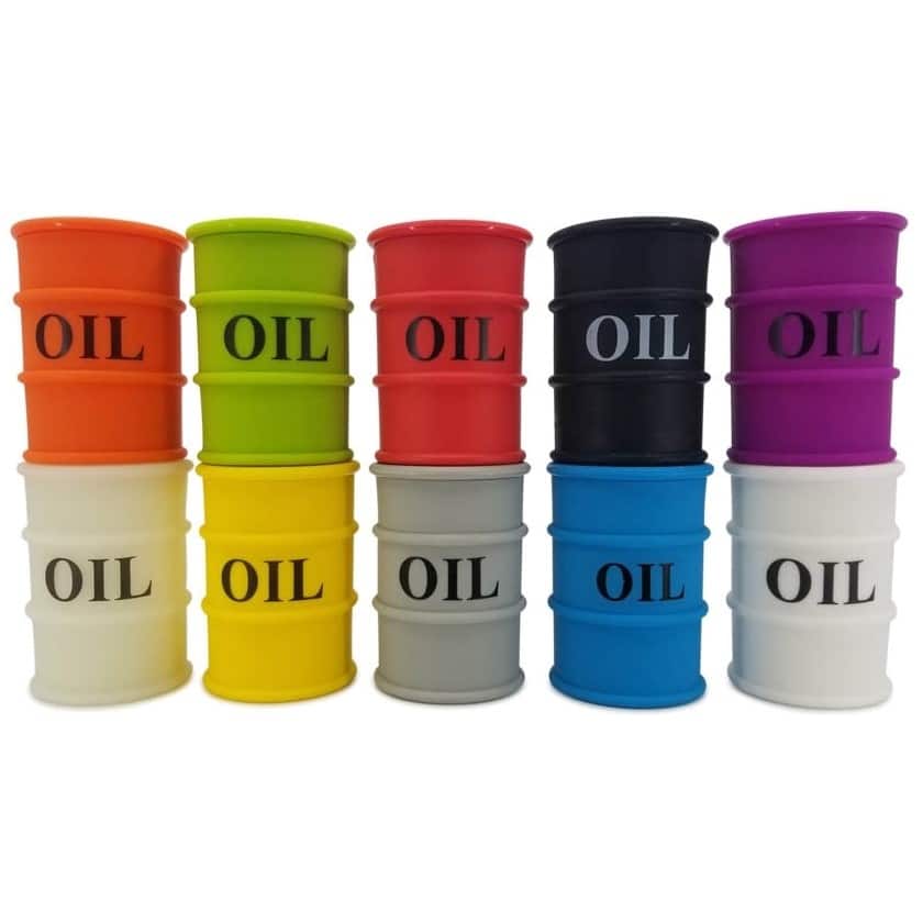 Sky High Silicone Oil Barrel - Glow in the Dark, Small image