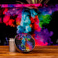 Sky High 4-Piece Herb Grinder - Rainbow Ink image 3