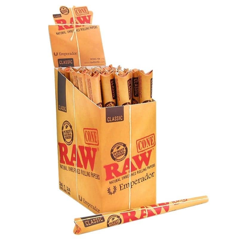 RAW Emperador 8" Pre-Rolled Cone image 0