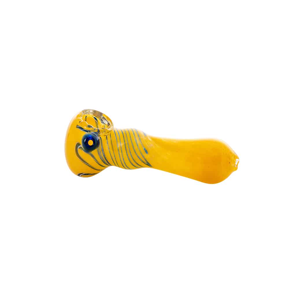 4" Frit Mid Spoon Pipe image 2