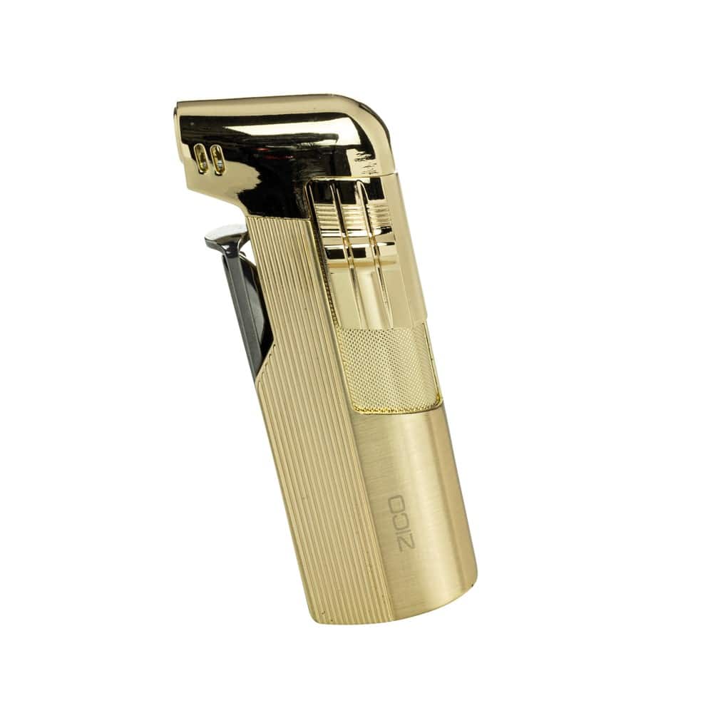 Zico Torch ZD-43 Multi-Tool Single Classic Flame Lighter - Gold image