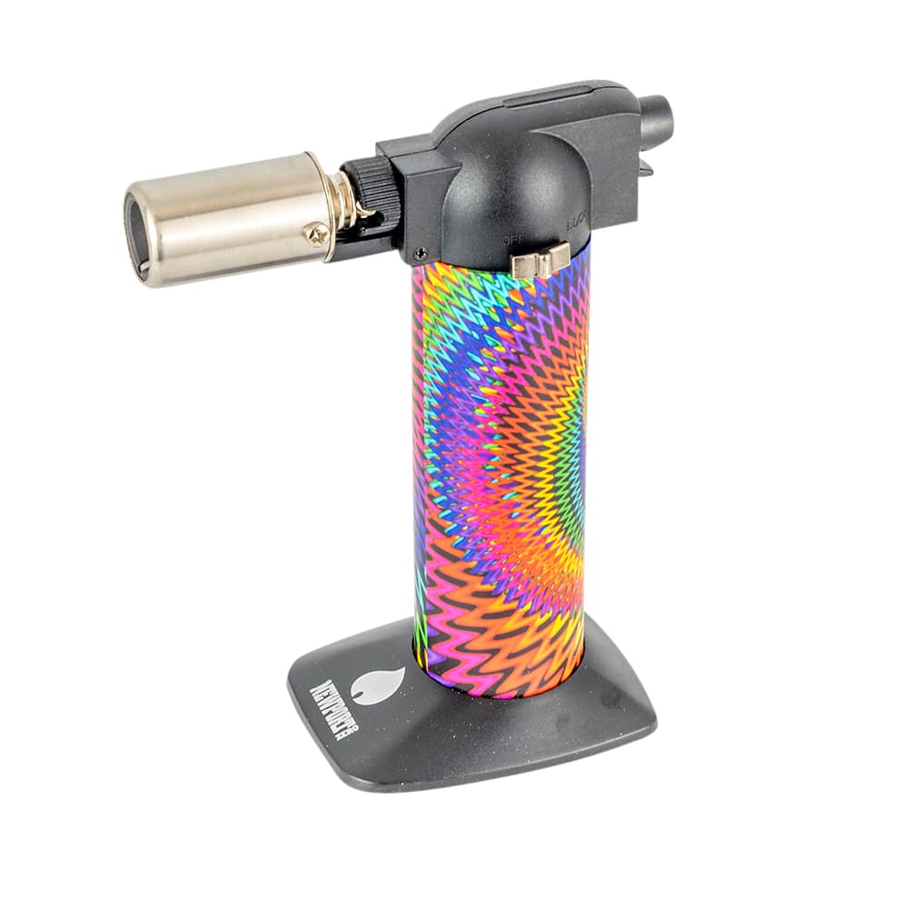Newport Zero 6" Regular Torch Lighter - Wavy Black image