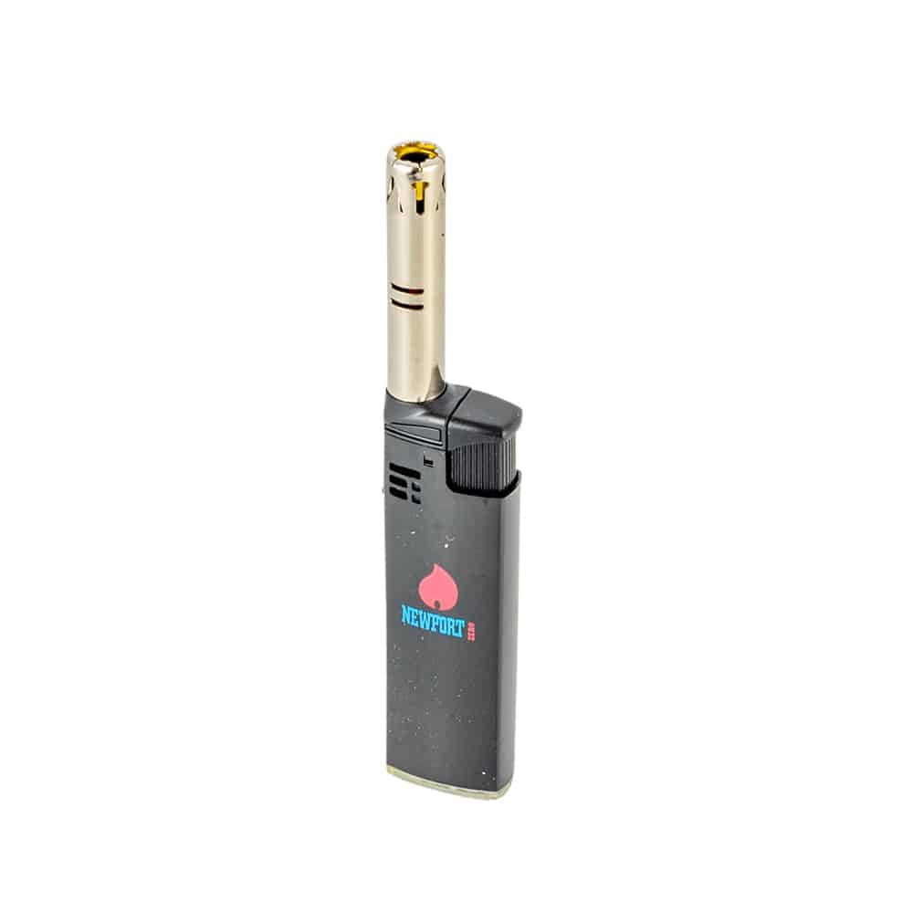 Newport Zero Long Neck Jet Flame Torch - Black image