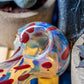 3.5" Silver Fumed Polkadot Spoon Pipe image 8