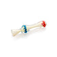 3.25" Fumed Zig Zag Glass Chillum image 0