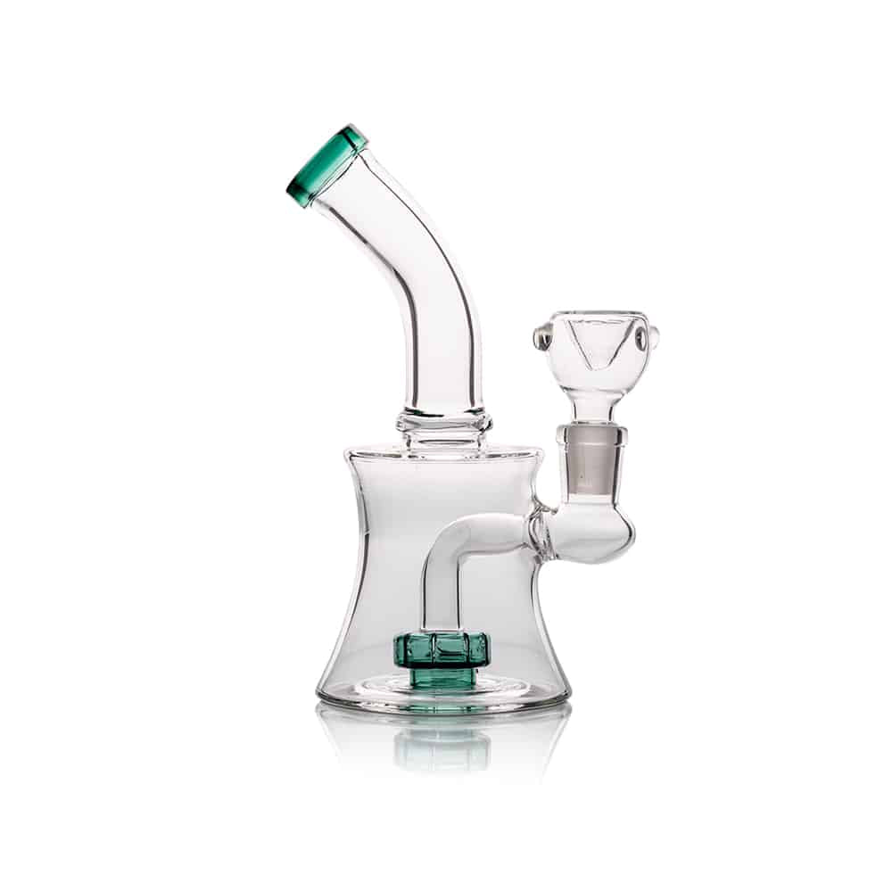 6.5" Circ Perc Bubbler Rig image 2