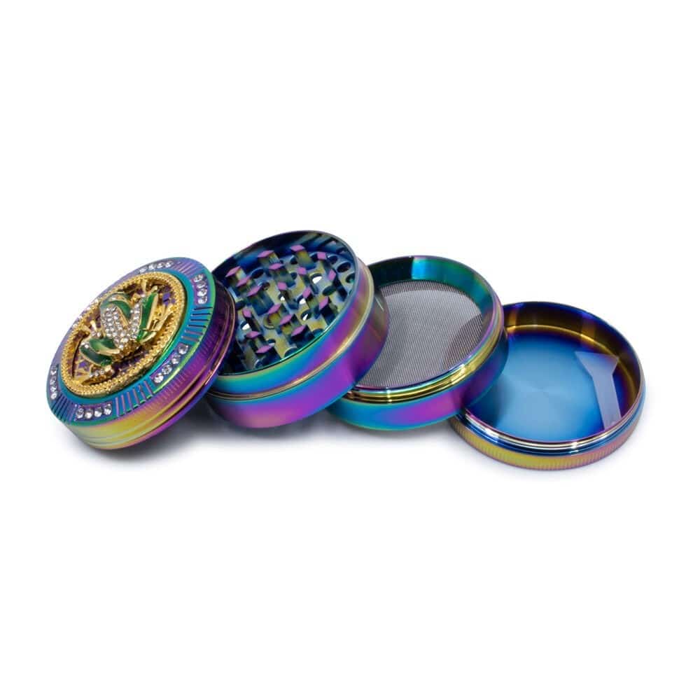 Bling Frog 4-Piece Herb Grinder image 2