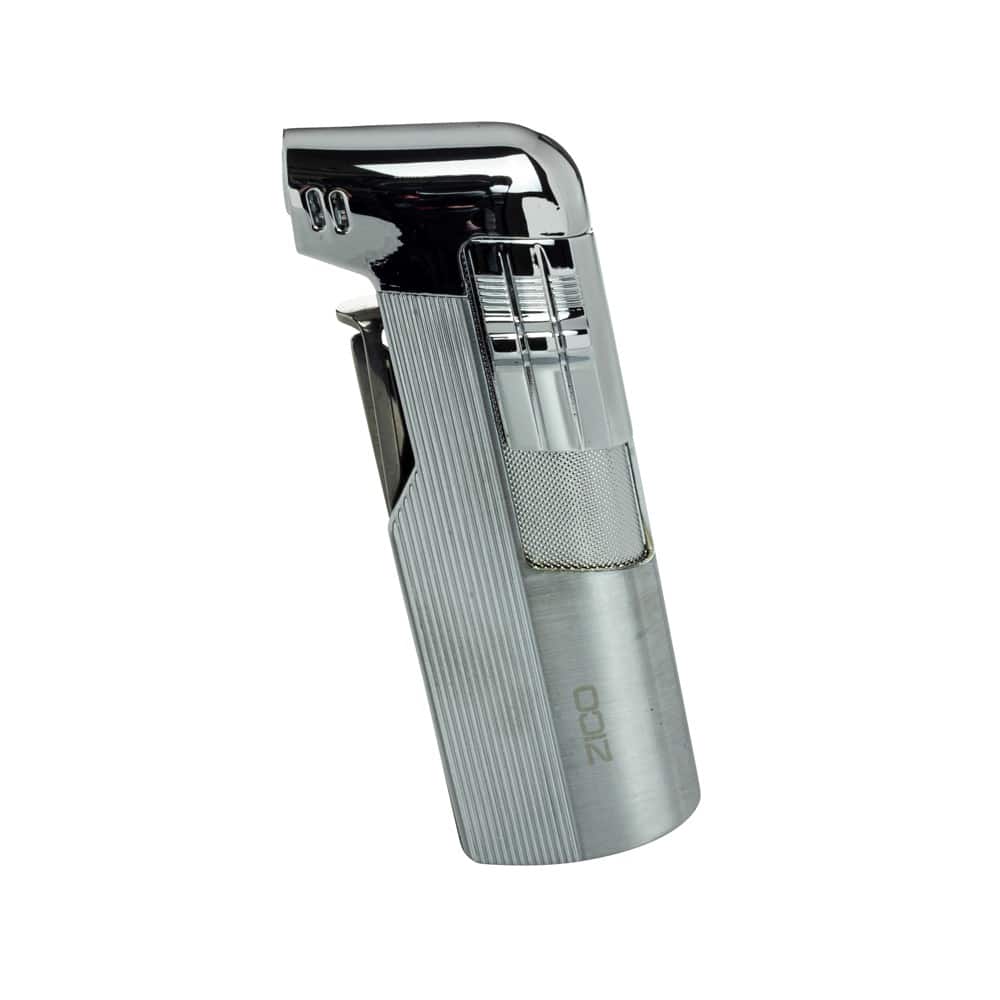 Zico Torch ZD-43 Multi-Tool Single Classic Flame Lighter - Silver image