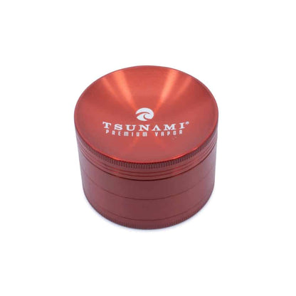 Tsunami 4-Piece Grinder - 63mm - Red image