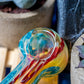 4.5" Silver Fumed Rod Spoon Pipe image 6
