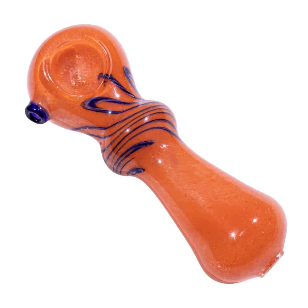 4" Glass Spoon Pipe image 11