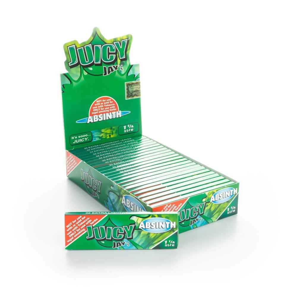 Juicy Jay's Rolling Papers - Absinth - 1 1/4"