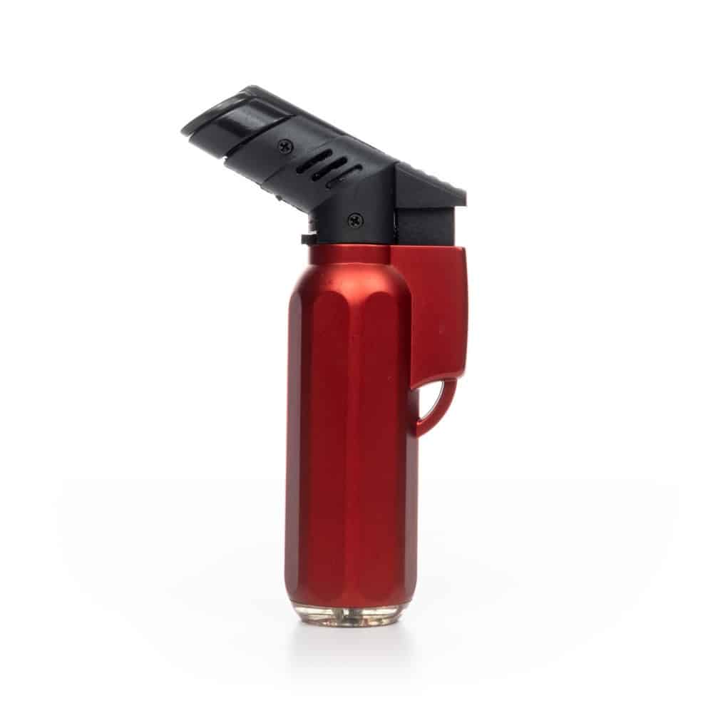 4" Mini Smart-Cap Angle Torch Lighter - Red image