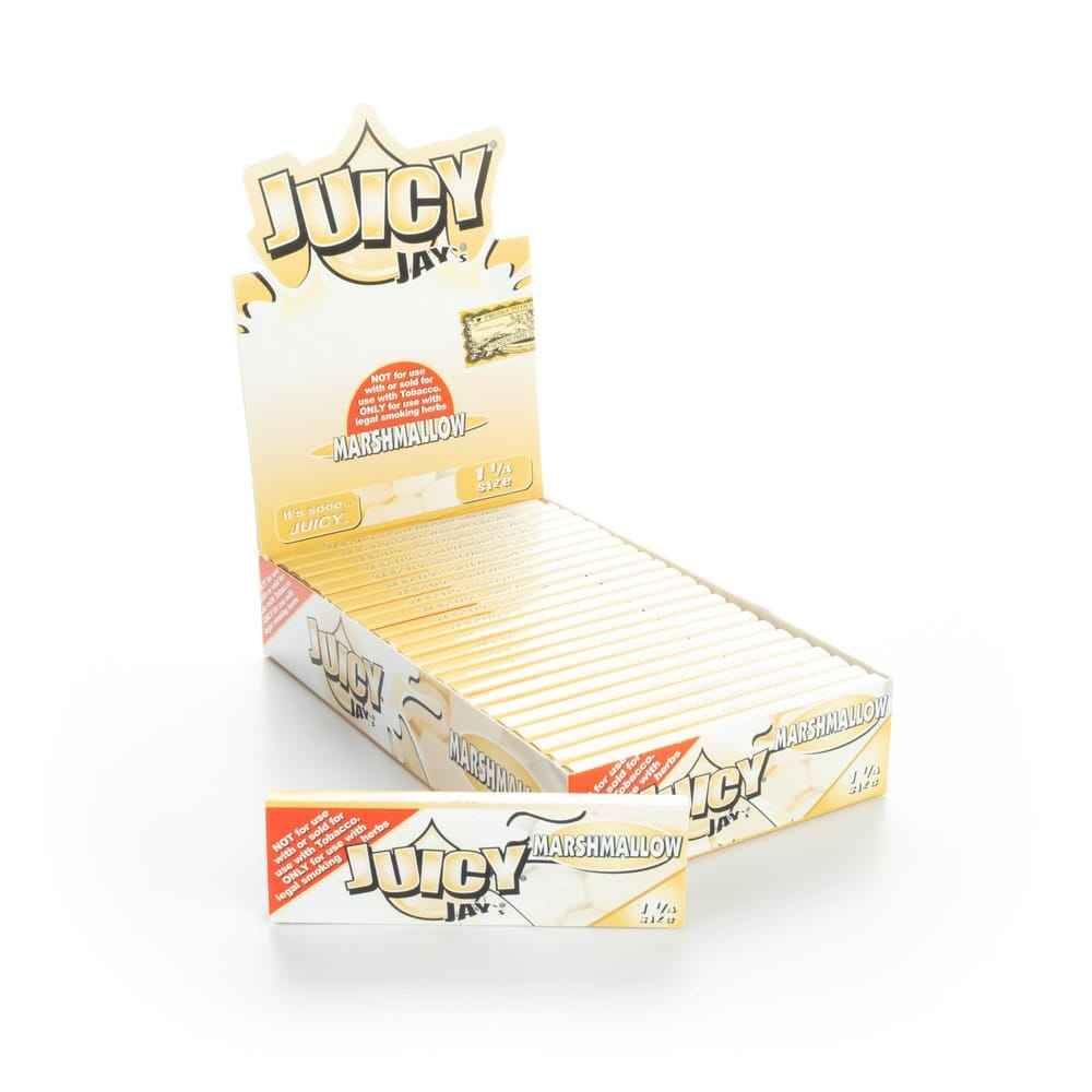 Juicy Jay's Rolling Papers - Marshmallow - 1 1/4"