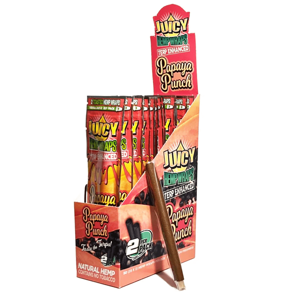 Juicy Jay Hemp Wraps - Papaya Punch image 0