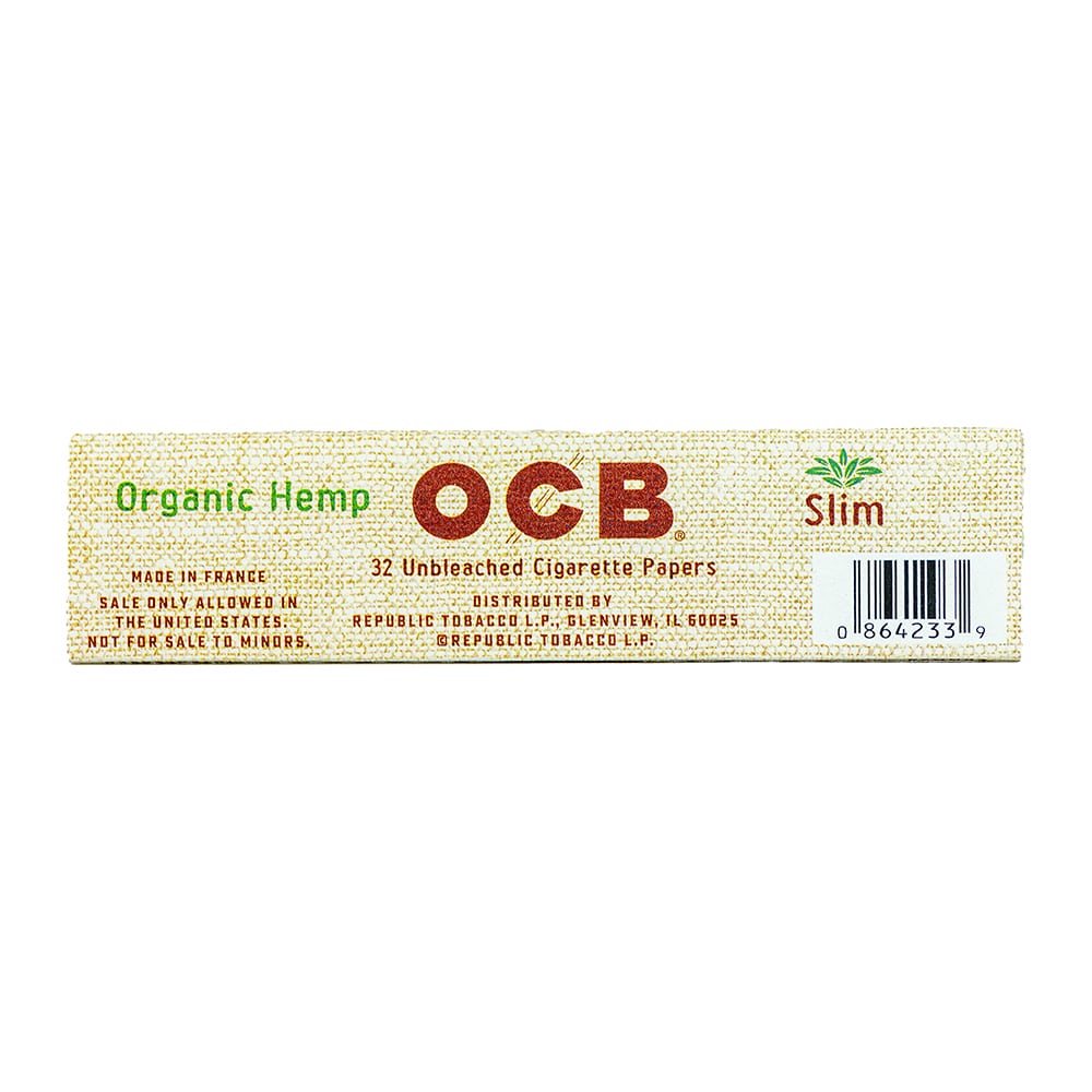 OCB Organic Hemp Rolling Papers - King Size Slim image 1