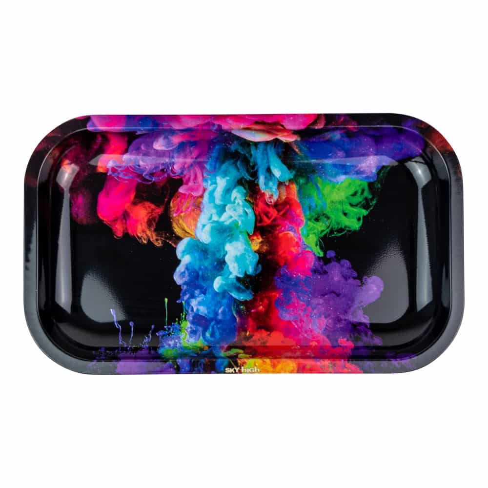 Sky High Rolling Tray - Rainbow Ink image 0