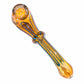 4.5" Gold Fumed Swirl Sherlock Pipe image 4