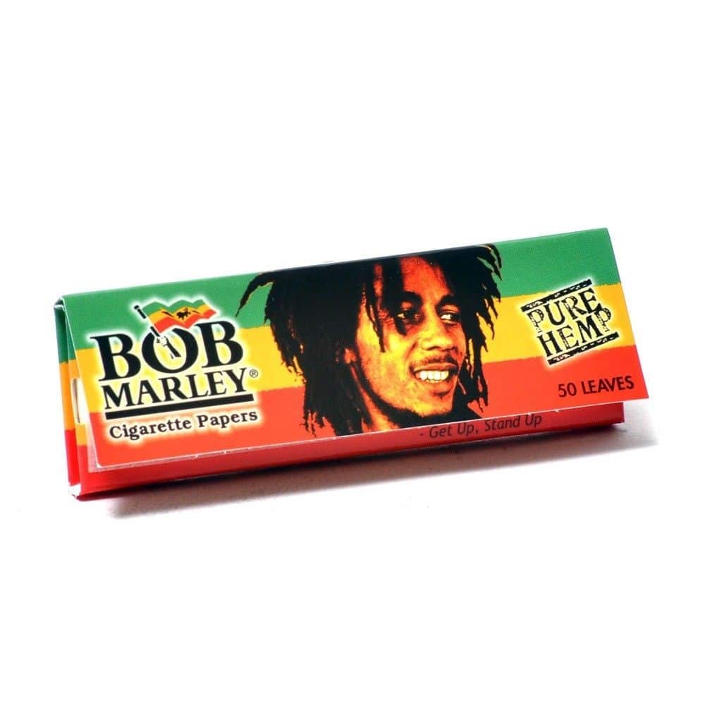 Bob Marley Pure Hemp Rolling Papers - 1 1/4" image 1