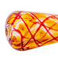 4.5" Gold & Silver Fumed Double Dotted Net Design Spoon Pipe image 7