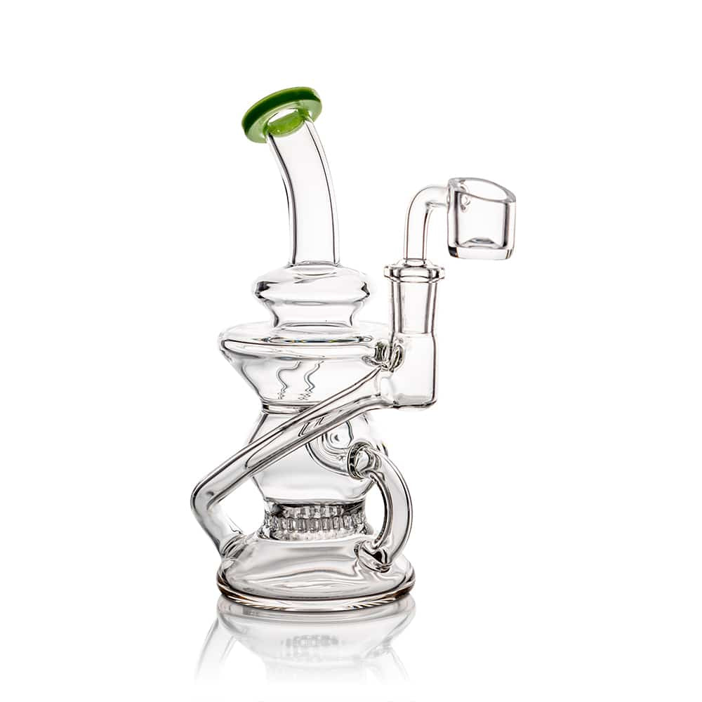 6.5" Honeycomb Recycler Dab Rig image 1