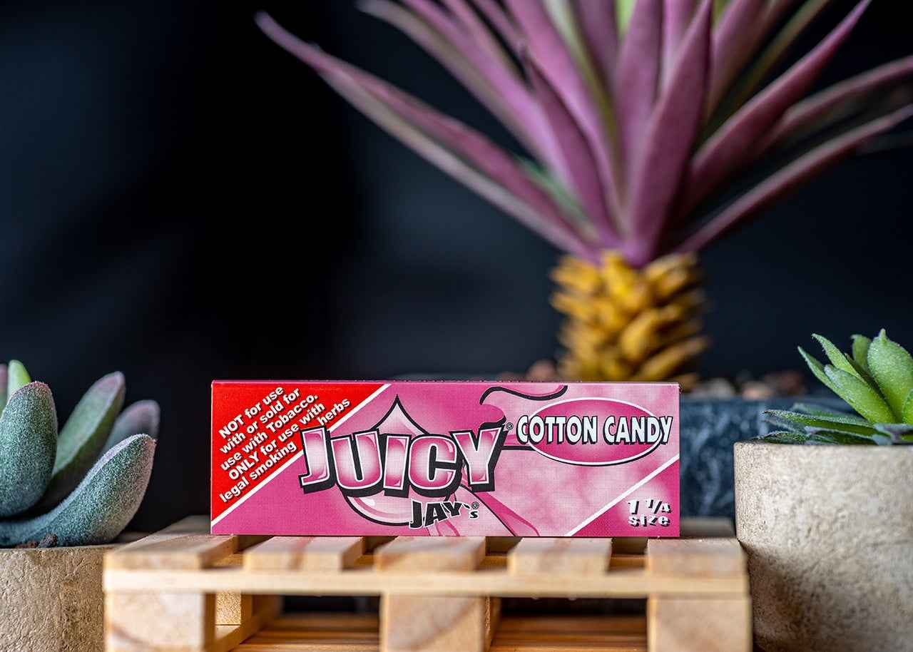 Juicy Jay's Rolling Papers - Cotton Candy - 1 1/4"