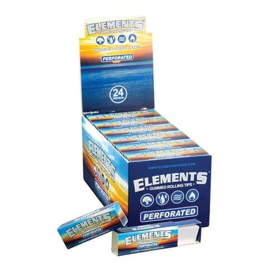 Elements Perforated Rolling Tips - Gummed image 0