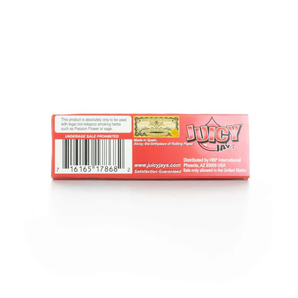Juicy Jay's Rolling Papers - Raspberry - 1 1/4" image 2