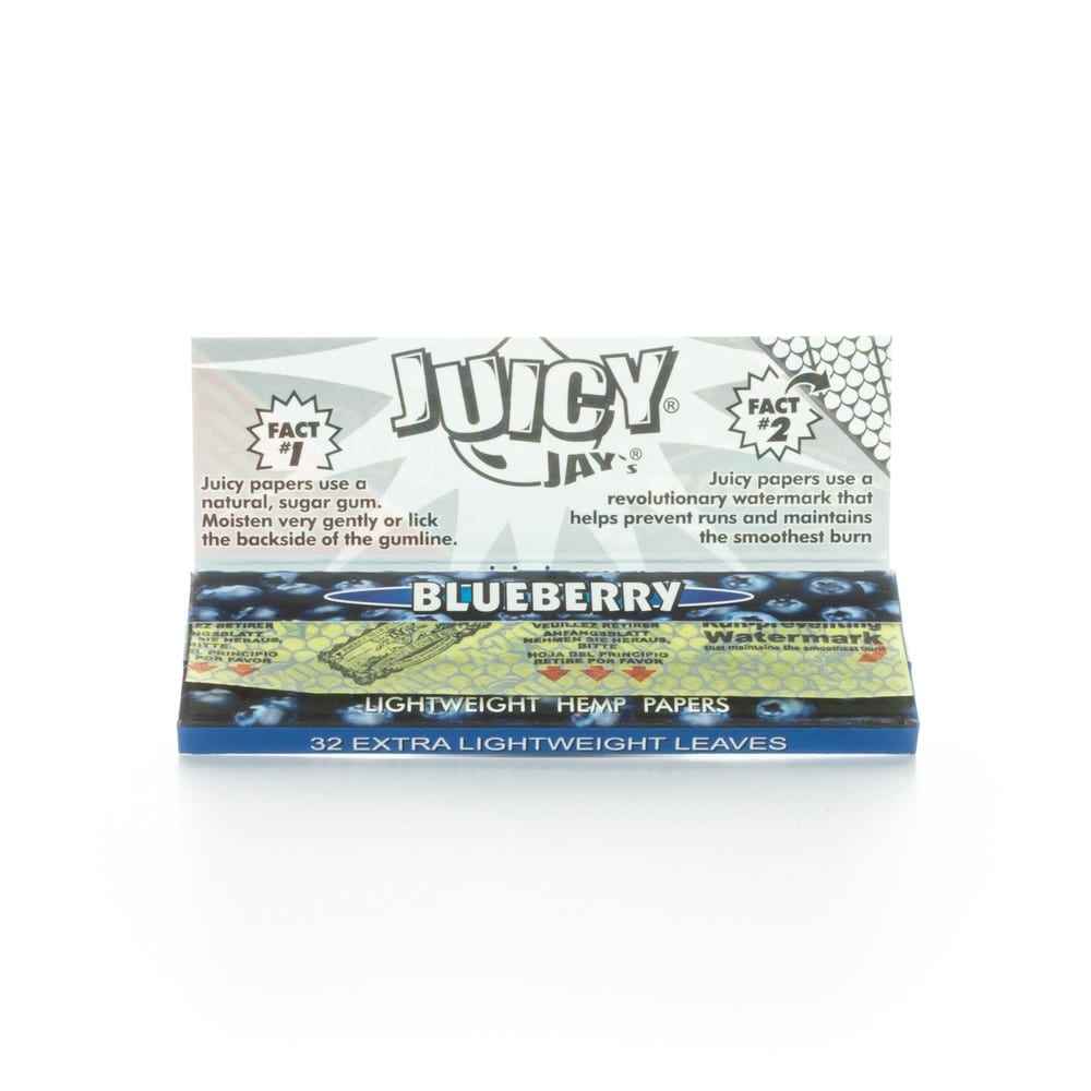 Juicy Jay's Rolling Papers - Blueberry - 1 1/4"